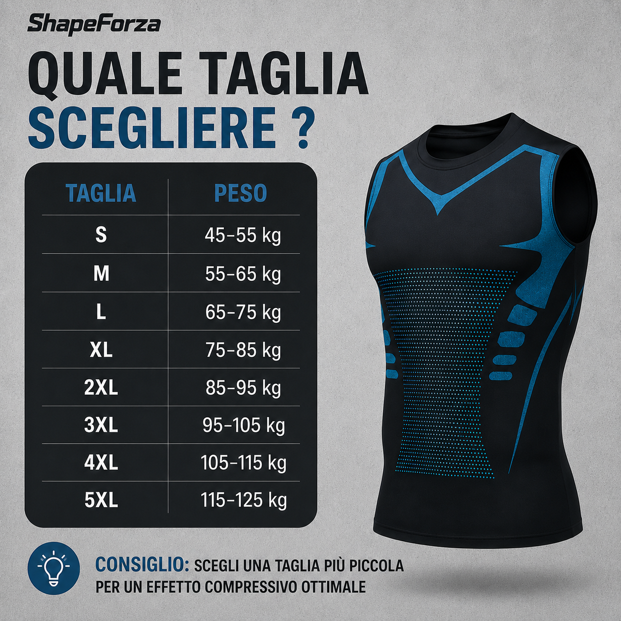 ShapeForza™ Non devi più trattenere la pancia. Resta piatta da sola.